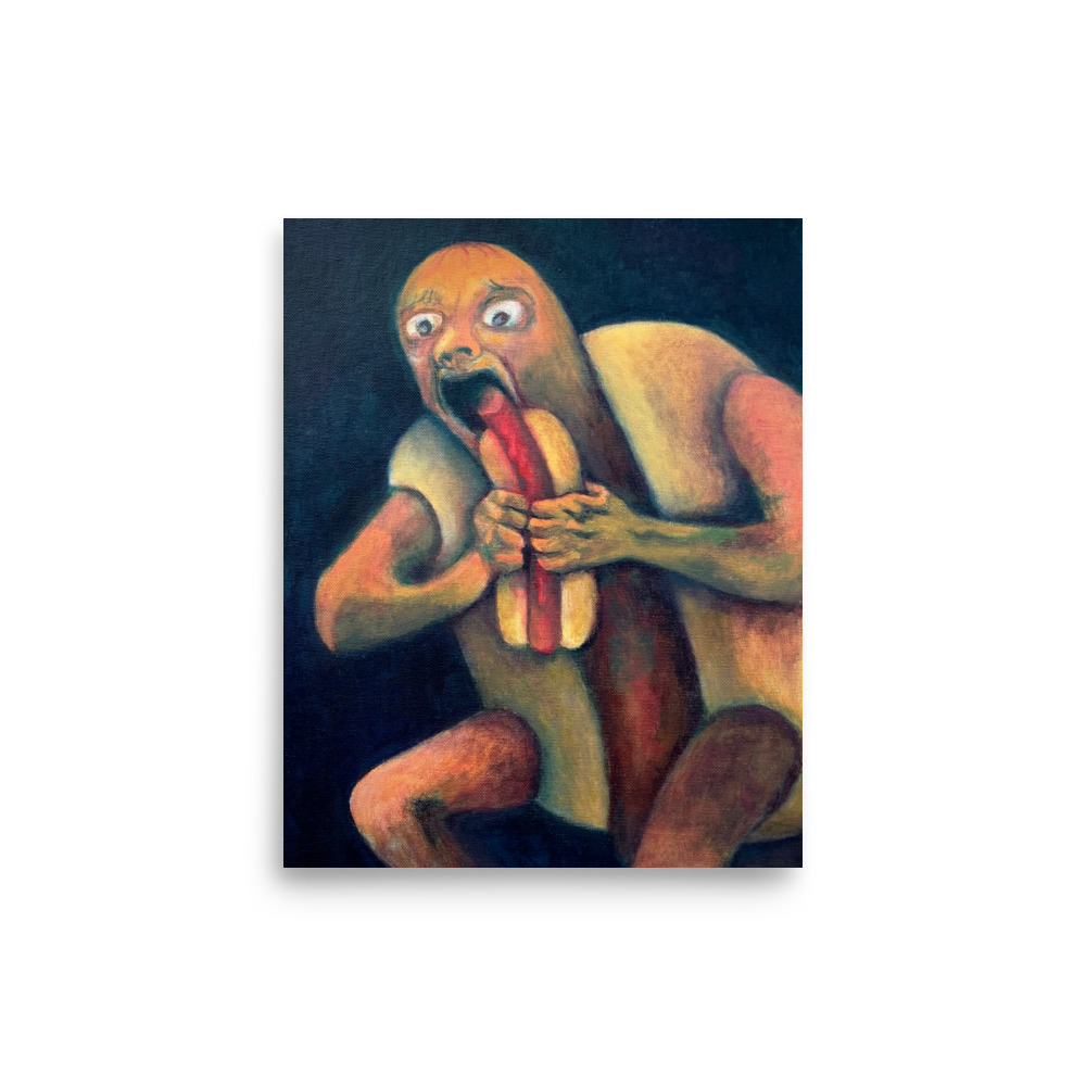 Dog Eat Dog art print